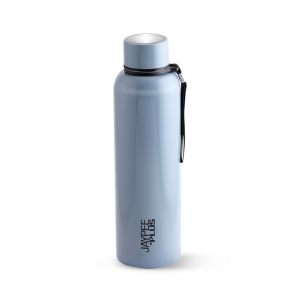 Jaypee Plus Vogue Vacuum Insulated Stainless Steel Water Bottle (Light Grey)