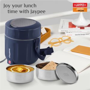 Jaypee Power Pack Inner Stainless Steel 2pc Container Electric Lunch Box