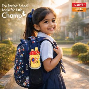 Jaypee Ribble 600ml PU Insulated Stainless Steel Sipper Water Bottle For Kids