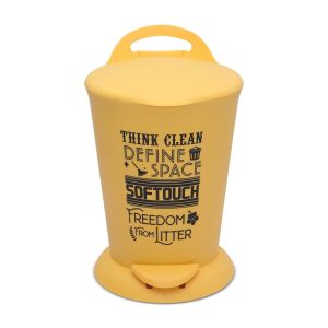 Jaypee Bits Bin Pedal Dustbin with Lid For Home, Kitchen &amp; Office, 4 LTR Black