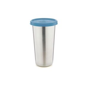 Jaypee Plus Stainless Steel Mini Tumbler with Lid, Airtight & Leakproof, 300ml Blue