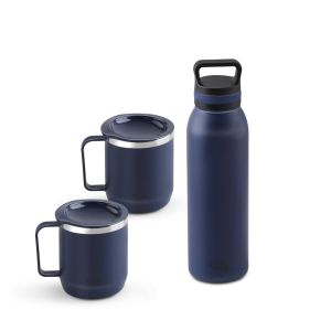 Jaypee Plus Gravitas 3pc Coffee Set Vacuum Insulated Bottle with 2 Mugs