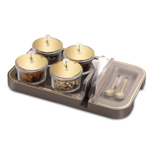 Jaypee Nutnap Klass Festive Jar Set with Tray
