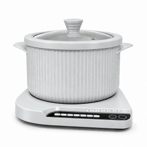 Jaypee Plus Digi Cook Programmable Electric Cooker Cum Casserole Set – 2-in-1 Electric Casserole Set