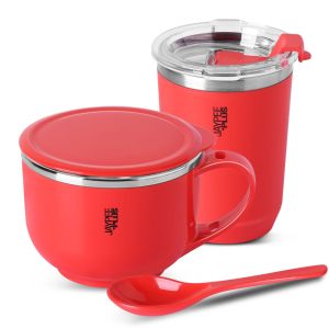 Jaypee Plus Sip & Savour Combo Set (Soup Bowl &amp; Handy Sipper Mug Combo)