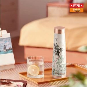 Jaypee Plus GLAM 100% Pure Copper BPA free Water Bottle, Boost Immunity & Improves Health, 800ml