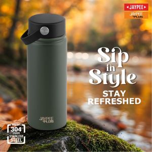 Jaypee Plus Hector Vacuum Insulated Stainless Steel Hot & Cold 24 Hours, 550ml