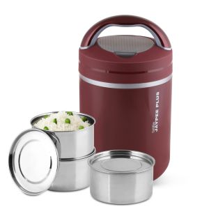 Jaypee Hotline Electric Lunch Box with Stainless Steel Containers