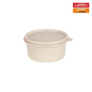 Jaypee Plus Ultima Meal Max Stainless Steel Air tight Container,390 ml Beige