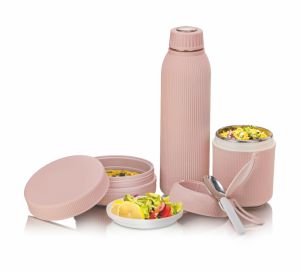Jaypee Supremo Set of 3 (Takeaway Combo Lunch, Bottle and Food Jar)