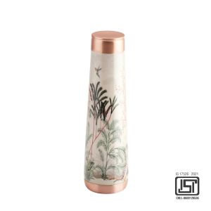 Jaypee Plus GLAM 100% Pure Copper BPA free Water Bottle, Boost Immunity &amp; Improves Health, 800ml