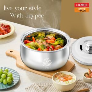 Jaypee Steelia PU Insulated Steel Casserole Set