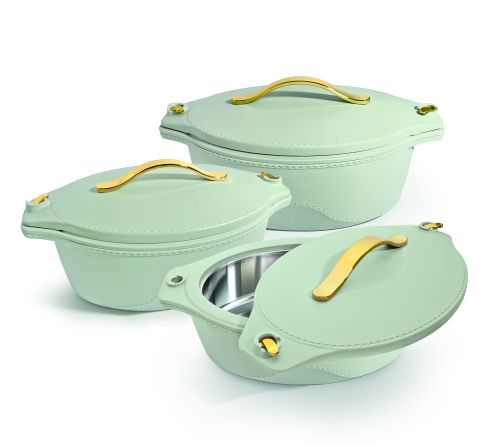 Jaypee Princeton PU Insulated Stainless Steel Inner Casserole set