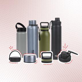 Essential Accessories for Water Bottles: Caps and Carriers